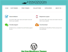 Tablet Screenshot of dinozoom.com